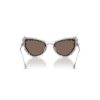 2-in-1 clip-on zonnebril, opvallend, cat-eye-vorm, Sk7011, wit 2-in-1 clip-on zonnebril, opvallend, cat-eye-vorm, Sk7011, wit