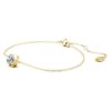 Achtkantige armband met in het laboratorium gekweekte diamanten 0,5 karaat in totaal, achtkantige vorm, 14-karaats geelgoud
