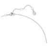 Achtkantige hanger met in het laboratorium gekweekte diamanten 0,5 ct totaal, achtkantige vorm, 14K witgoud