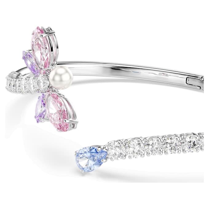 Ariana Grande X Swarovski-armband met gemengde slijpvormen, libelle, veelkleurig, gerhodineerd Ariana Grande X Swarovski-armband met gemengde slijpvormen, libelle, veelkleurig, gerhodineerd