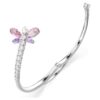 Ariana Grande X Swarovski-armband met gemengde slijpvormen, libelle, veelkleurig, gerhodineerd Ariana Grande X Swarovski-armband met gemengde slijpvormen, libelle, veelkleurig, gerhodineerd