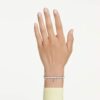 Ariana Grande X Swarovski-armband met gemengde slijpvormen, veelkleurig, gerhodineerd Ariana Grande X Swarovski-armband met gemengde slijpvormen, veelkleurig, gerhodineerd