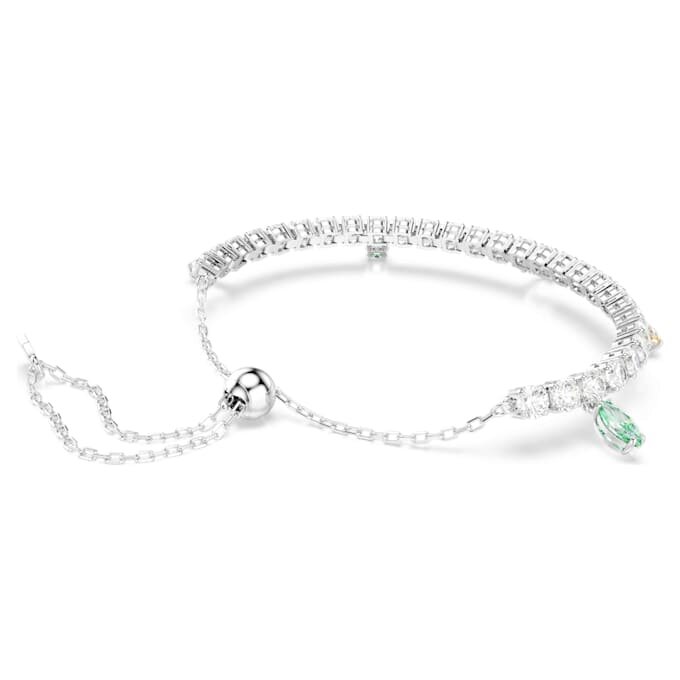 Ariana Grande X Swarovski-armband met gemengde slijpvormen, veelkleurig, gerhodineerd Ariana Grande X Swarovski-armband met gemengde slijpvormen, veelkleurig, gerhodineerd