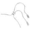 Ariana Grande X Swarovski-armband met kristallen parels, ronde slijpvorm, wit, gerhodineerd