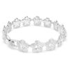 Ariana Grande X Swarovski-armband, ronde slijpvorm, bloem, wit, gerhodineerd Ariana Grande X Swarovski-armband, ronde slijpvorm, bloem, wit, gerhodineerd