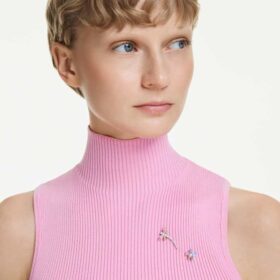 Ariana Grande x Swarovski-broche met gemengde slijpvormen, libelle, veelkleurig, gerhodineerd Ariana Grande x Swarovski-broche met gemengde slijpvormen, libelle, veelkleurig, gerhodineerd