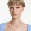 Ariana Grande X Swarovski-choker met gemengde slijpvormen, bloemmotief, veelkleurig, gerhodineerd Ariana Grande X Swarovski-choker met gemengde slijpvormen, bloemmotief, veelkleurig, gerhodineerd
