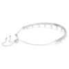 Ariana Grande X Swarovski choker met kristallen parel, ronde slijpvorm, wit, gerhodineerd