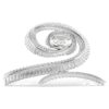 Ariana Grande X Swarovski-haarspeld met baguette-slijpsel, wit, gerhodineerd Ariana Grande X Swarovski-haarspeld met baguette-slijpsel, wit, gerhodineerd