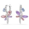 Ariana Grande X Swarovski hangende oorbellen met gemengde slijpvormen, libelle, veelkleurig, gerhodineerd