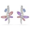 Ariana Grande X Swarovski hangende oorbellen met gemengde slijpvormen, libelle, veelkleurig, gerhodineerd