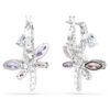 Ariana Grande X Swarovski hangende oorbellen met gemengde slijpvormen, libelle, veelkleurig, gerhodineerd