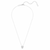 Ariana Grande X Swarovski hanger met gemengde slijpvormen, hart, wit, gerhodineerd Ariana Grande X Swarovski hanger met gemengde slijpvormen, hart, wit, gerhodineerd