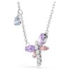 Ariana Grande X Swarovski hanger met gemengde slijpvormen, libelle, veelkleurig, gerhodineerd Ariana Grande X Swarovski hanger met gemengde slijpvormen, libelle, veelkleurig, gerhodineerd