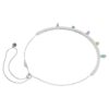 Ariana Grande X Swarovski-ketting met gemengde slijpvormen, veelkleurig, gerhodineerd Ariana Grande X Swarovski-ketting met gemengde slijpvormen, veelkleurig, gerhodineerd