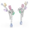 Ariana Grande X Swarovski oorbellen met gemengde slijpvormen, veelkleurig, gerhodineerd Ariana Grande X Swarovski oorbellen met gemengde slijpvormen, veelkleurig, gerhodineerd