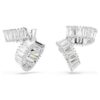 Ariana Grande X Swarovski oorcuffs met baguette-slijpsel, wit, gerhodineerd Ariana Grande X Swarovski oorcuffs met baguette-slijpsel, wit, gerhodineerd