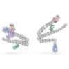 Ariana Grande X Swarovski oorcuffs met gemengde slijpvormen, veelkleurig, gerhodineerd Ariana Grande X Swarovski oorcuffs met gemengde slijpvormen, veelkleurig, gerhodineerd