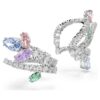Ariana Grande X Swarovski oorcuffs met gemengde slijpvormen, veelkleurig, gerhodineerd Ariana Grande X Swarovski oorcuffs met gemengde slijpvormen, veelkleurig, gerhodineerd