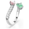Ariana Grande X Swarovski open ring met gemengde slijpvormen, veelkleurig, gerhodineerd
