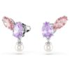 Ariana Grande X Swarovski-set met gemengde slijpvormen, veelkleurig, gerhodineerd Ariana Grande X Swarovski-set met gemengde slijpvormen, veelkleurig, gerhodineerd