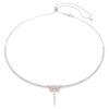 Ariana Grande X Swarovski Y-ketting met gemengde slijpvormen, libelle, veelkleurig, gerhodineerd Ariana Grande X Swarovski Y-ketting met gemengde slijpvormen, libelle, veelkleurig, gerhodineerd