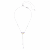 Ariana Grande X Swarovski Y-ketting met gemengde slijpvormen, libelle, veelkleurig, gerhodineerd Ariana Grande X Swarovski Y-ketting met gemengde slijpvormen, libelle, veelkleurig, gerhodineerd