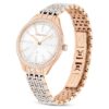 Attract Watch Swiss Made, metalen armband, roségoudkleurig, roségoudkleurige afwerking Attract Watch Swiss Made, metalen armband, roségoudkleurig, roségoudkleurige afwerking