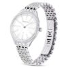 Attract Watch Swiss Made, metalen armband, zilverkleurig, roestvrij staal Attract Watch Swiss Made, metalen armband, zilverkleurig, roestvrij staal