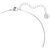 Bella V-hanger, ronde slijpvorm, roze, gerhodineerd Bella V-hanger, ronde slijpvorm, roze, gerhodineerd