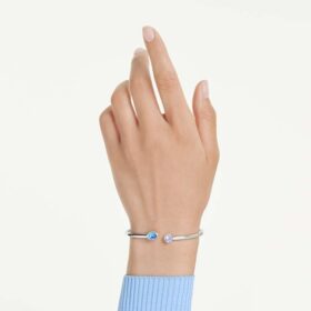 Chroma-armband met gemengde slijpvormen, veelkleurig, gerhodineerd Chroma-armband met gemengde slijpvormen, veelkleurig, gerhodineerd