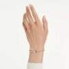 Chroma-armband met gemengde slijpvormen, veelkleurig, verguld