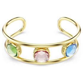 Chroma-armband met kussenslijpsel, veelkleurig, verguld Chroma-armband met kussenslijpsel, veelkleurig, verguld