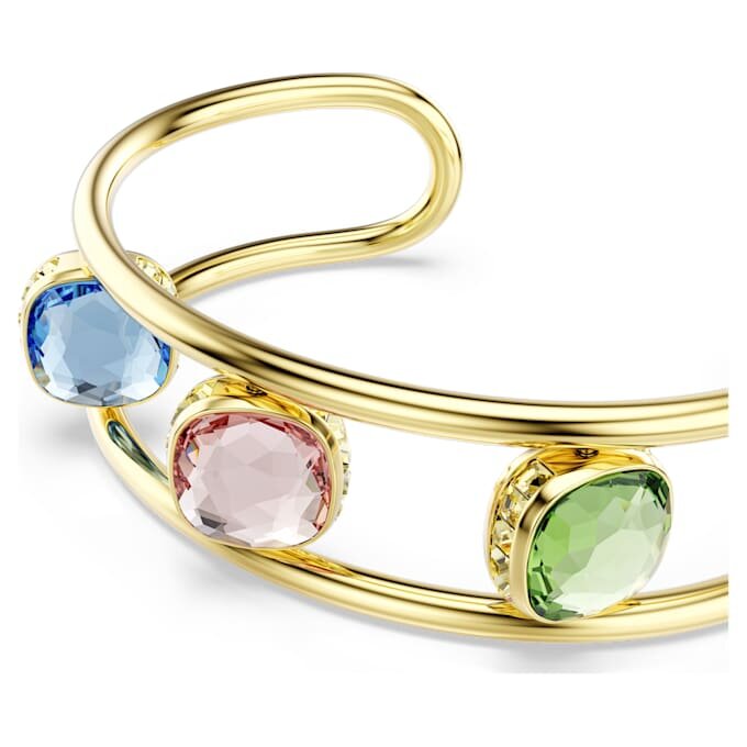 Chroma-armband met kussenslijpsel, veelkleurig, verguld Chroma-armband met kussenslijpsel, veelkleurig, verguld