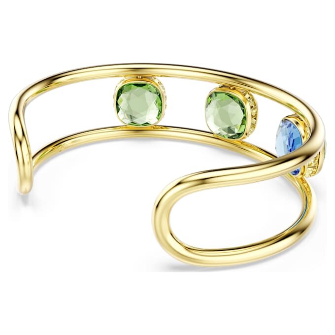 Chroma-armband met kussenslijpsel, veelkleurig, verguld Chroma-armband met kussenslijpsel, veelkleurig, verguld