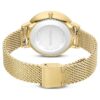 Clarica-horloge, Swiss Made, metalen armband, goudkleurig, goudkleurige afwerking Clarica-horloge, Swiss Made, metalen armband, goudkleurig, goudkleurige afwerking