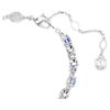 Constella-armband met gemengde slijpvormen, blauw, gerhodineerd Constella-armband met gemengde slijpvormen, blauw, gerhodineerd