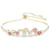 Constella-armband met gemengde slijpvormen, veelkleurig, verguld Constella-armband met gemengde slijpvormen, veelkleurig, verguld