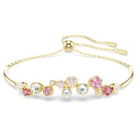 Constella-armband met gemengde slijpvormen, veelkleurig, verguld Constella-armband met gemengde slijpvormen, veelkleurig, verguld