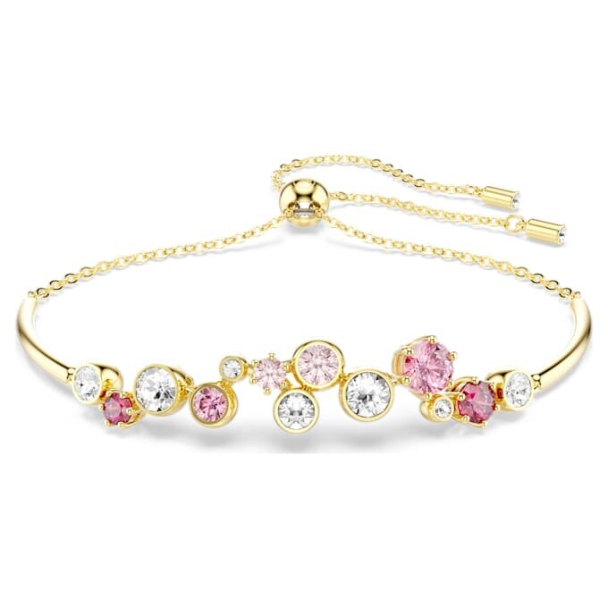 Constella-armband met gemengde slijpvormen, veelkleurig, verguld Constella-armband met gemengde slijpvormen, veelkleurig, verguld