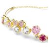 Constella-armband met gemengde slijpvormen, veelkleurig, verguld Constella-armband met gemengde slijpvormen, veelkleurig, verguld