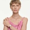 Constella-armband met gemengde slijpvormen, veelkleurig, verguld Constella-armband met gemengde slijpvormen, veelkleurig, verguld
