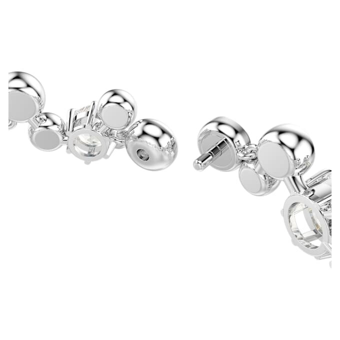 Constella-armband met gemengde slijpvormen, wit, gerhodineerd Constella-armband met gemengde slijpvormen, wit, gerhodineerd