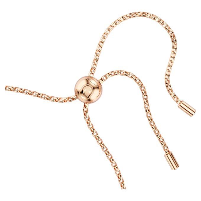 Constella-armband met kristallen parel, ronde slijpvorm, wit, roségoudkleurig verguld Constella-armband met kristallen parel, ronde slijpvorm, wit, roségoudkleurig verguld