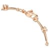 Constella-armband met kristallen parels, ronde slijpvormen, wit, roségoudkleurig verguld Constella-armband met kristallen parels, ronde slijpvormen, wit, roségoudkleurig verguld