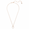 Constella-hanger met pavé, ronde slijpvorm, wit, roségoudkleurig verguld Constella-hanger met pavé, ronde slijpvorm, wit, roségoudkleurig verguld