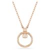 Constella-hanger met pavé, ronde slijpvorm, wit, roségoudkleurig verguld Constella-hanger met pavé, ronde slijpvorm, wit, roségoudkleurig verguld
