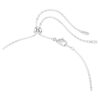 Constella-ketting met gemengde slijpvormen, wit, gerhodineerd Constella-ketting met gemengde slijpvormen, wit, gerhodineerd