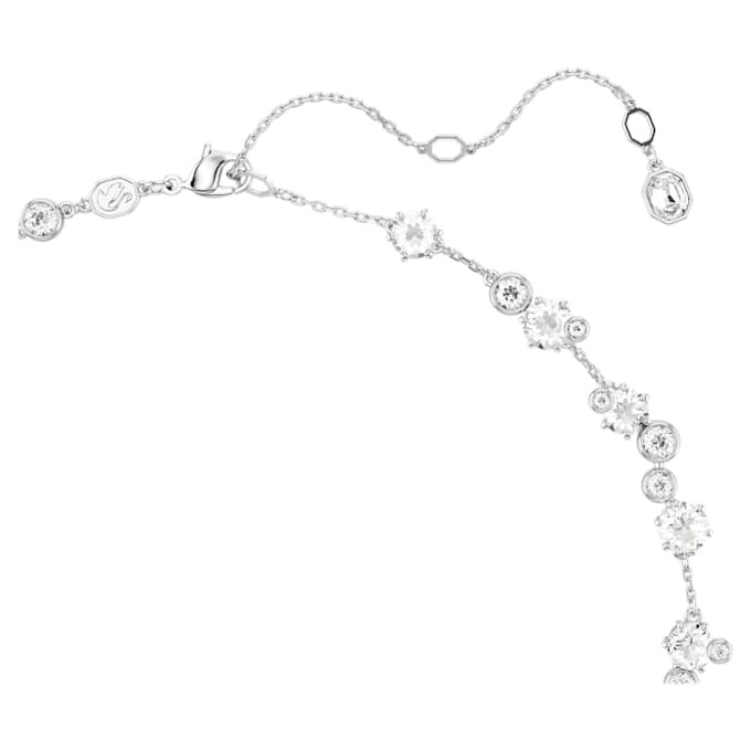 Constella-set met gemengde slijpvormen, wit, gerhodineerd Constella-set met gemengde slijpvormen, wit, gerhodineerd
