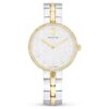 Cosmopolitan-horloge, Swiss Made, metalen armband, zilverkleurig, afwerking van gemengd metaal Cosmopolitan-horloge, Swiss Made, metalen armband, zilverkleurig, afwerking van gemengd metaal